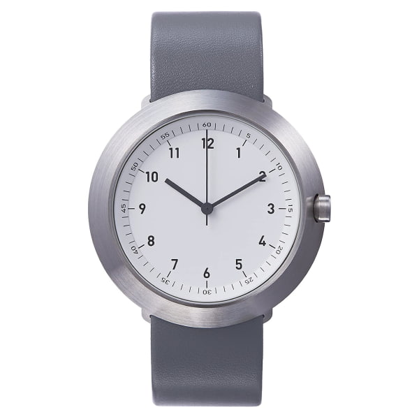 Normal Timepieces Fuji orologio in acciaio spazzolato